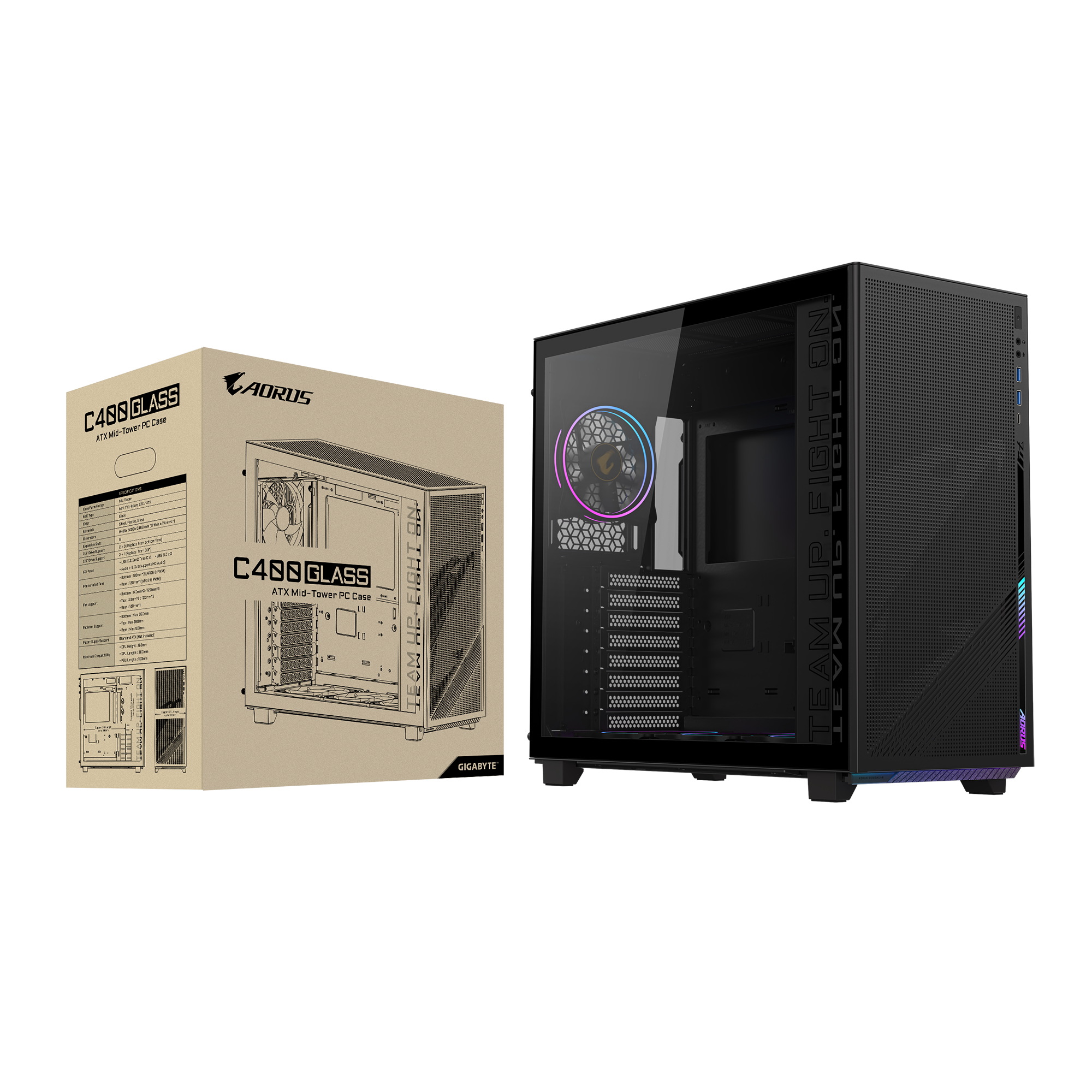 Gigabyte AORUS C400 GLASS